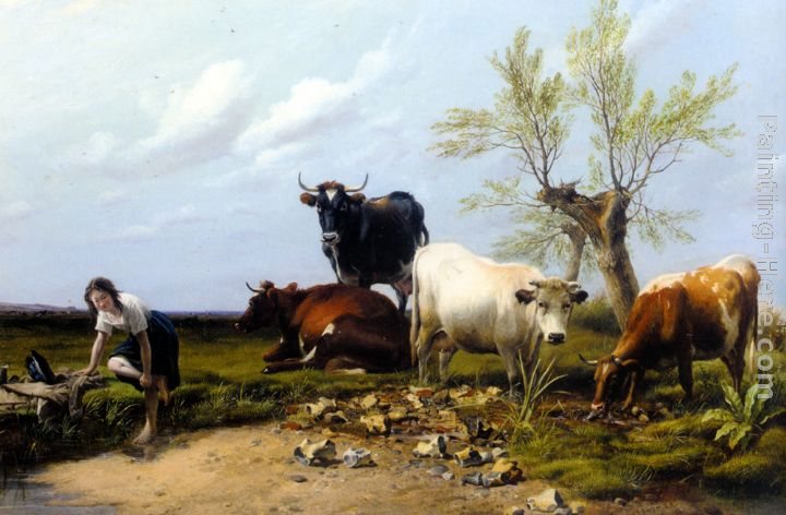 Thomas Sidney Cooper The Rustic Foot Bath